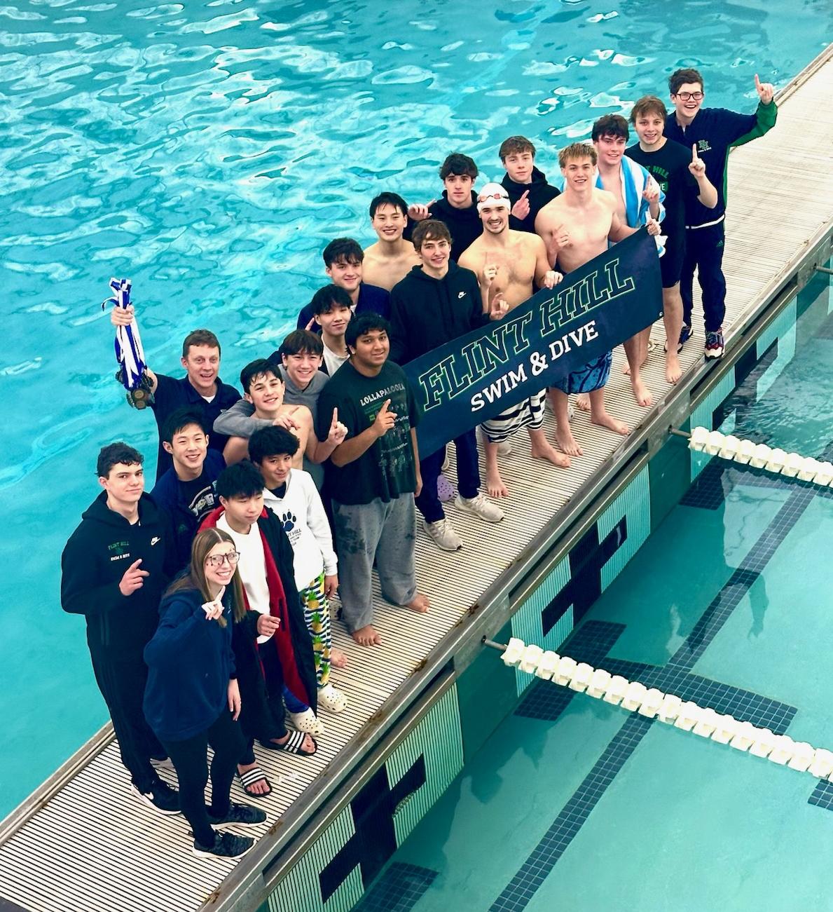 Flint Hill wins second straight MAC Swimming &amp; Diving Championships